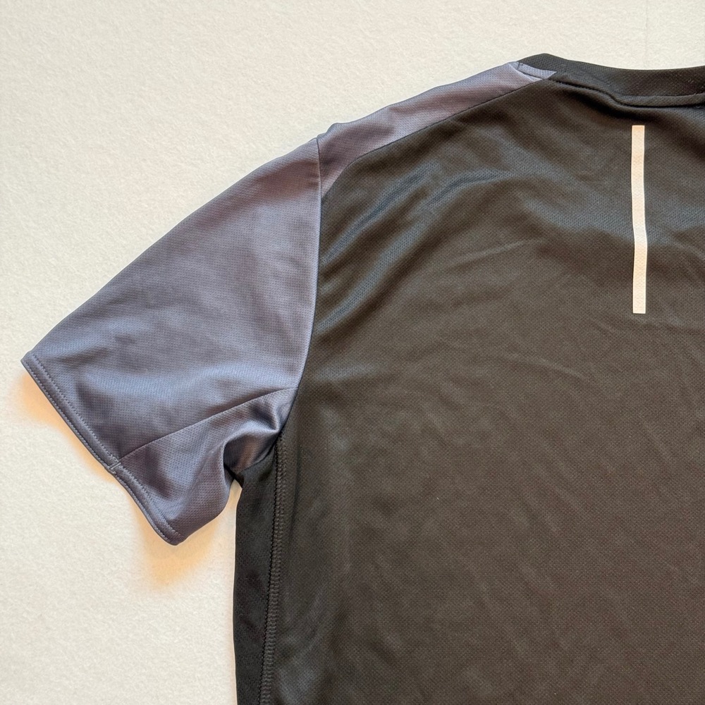 Adidas Response Climalite Running Shirt Mens Small Black Grey Athletic Tee Gym - Picture 13 of 16